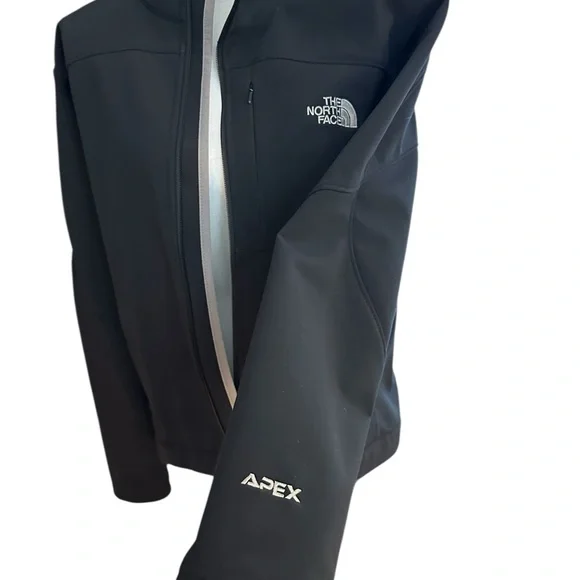 The North Face Women's Black Apex Jacket Windwall Shell Large - Picture 6 of 16